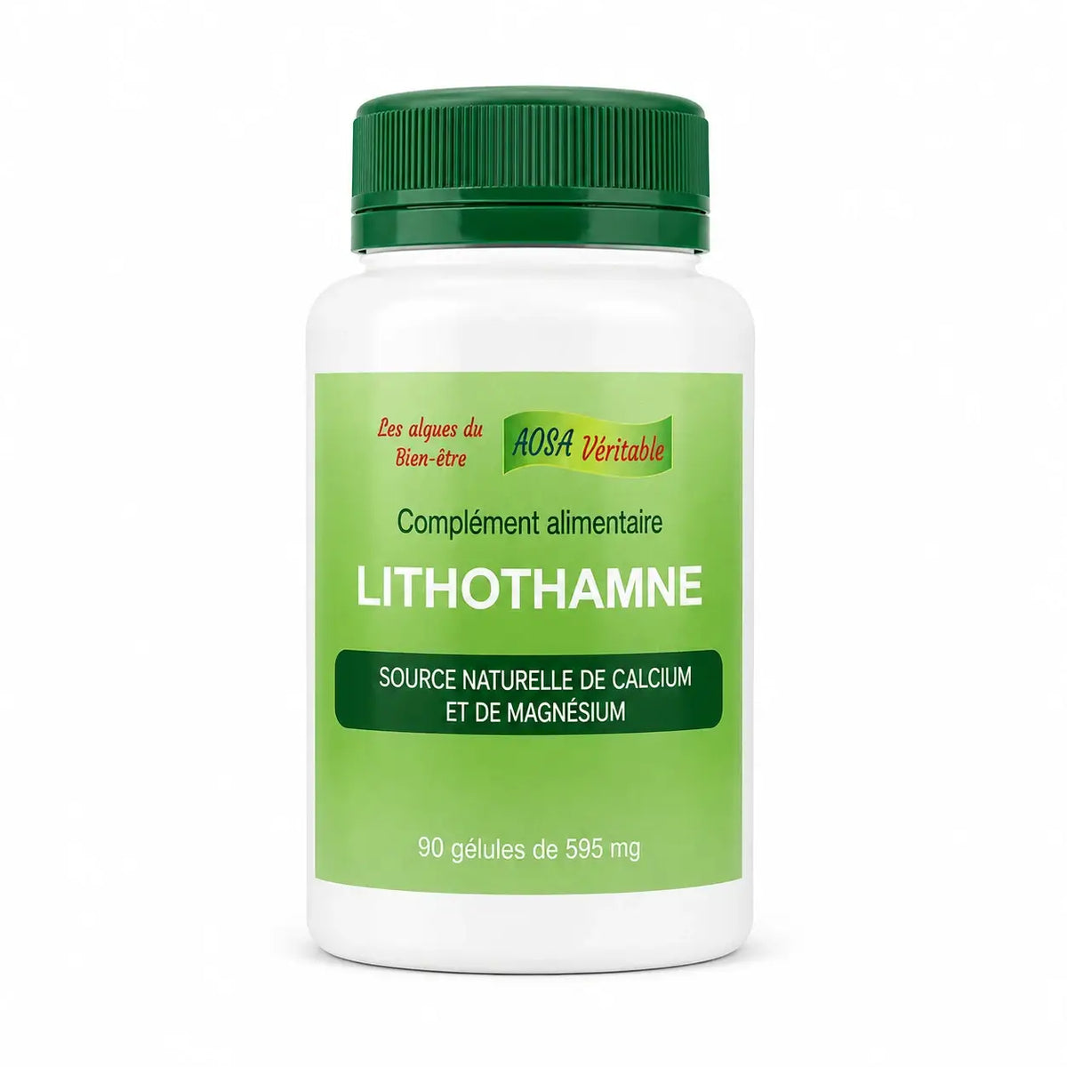 flacon de Lithothamne en gélules aosa veritable