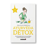 Couverture du livre Ayurvéda Détox 207 pages de Correch et Ferron sur fond blanc