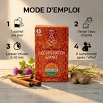 Mamsa Shodhana Bio Récupération Sport Atma - Boîte produit avec mode d'emploi et ingrédients naturels