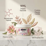 Masque Kératine bio Coslys avec phytokératine végétale et certification Cosmos Organic
