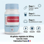 Multi vitamines Laboratoire Code en gélules avec instructions de dosage et bénéfices santé