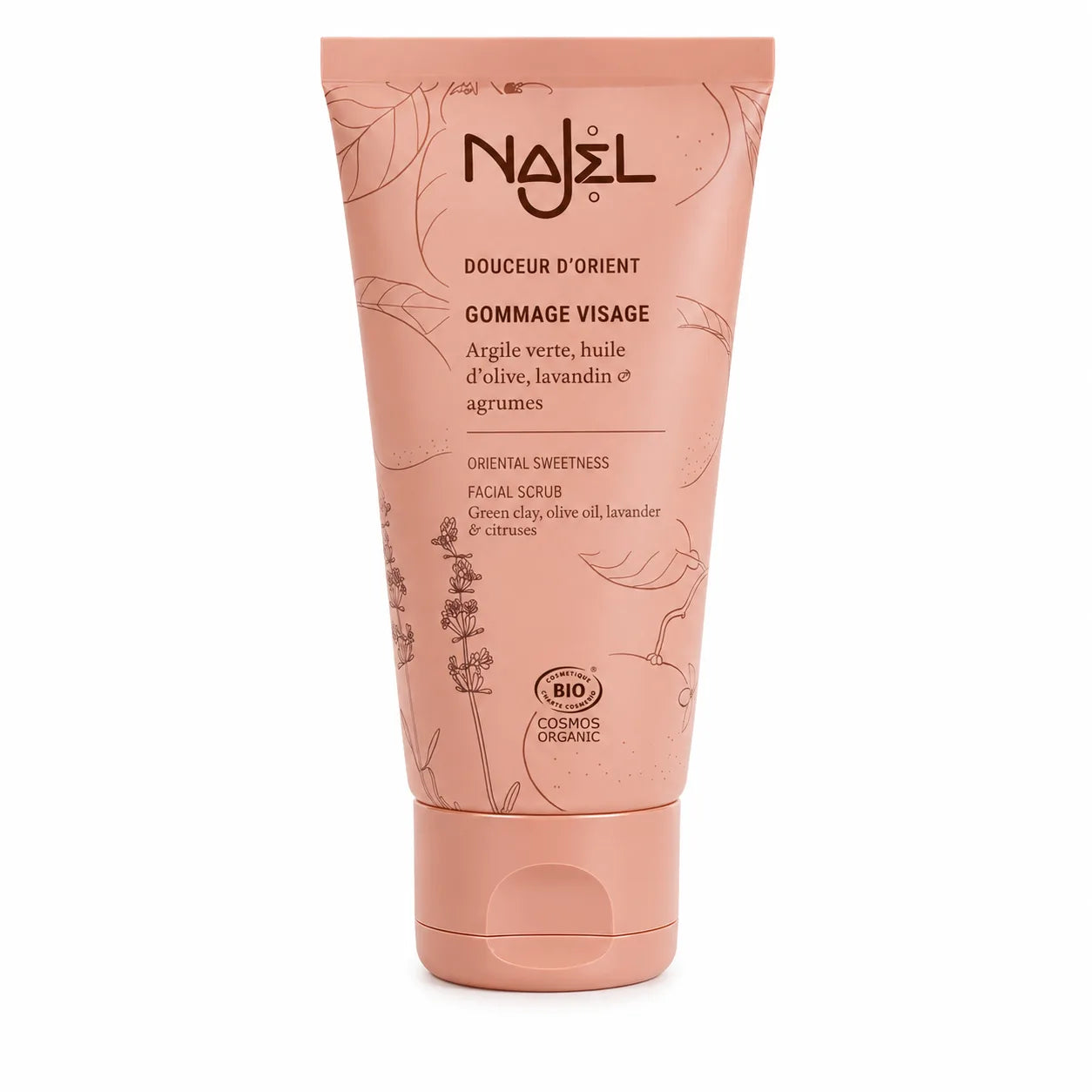 Gommage visage bio Douceur d'Orient Najel 