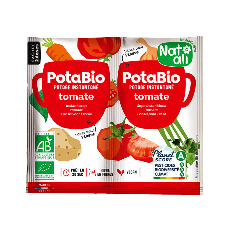 Potabio Tomate Bio en sachets – Nat Ali