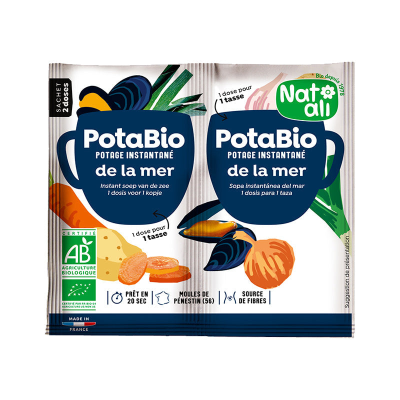 Potabio de la Mer Bio en sachets – Nat Ali