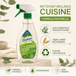 Nettoyant Brillance Cuisine Etamine du Lys spray naturel biodégradable avec ingrédients bio