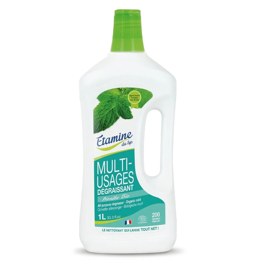 Nettoyant dégraissant Multi-Usage Etamine du Lys à la menthe biologique