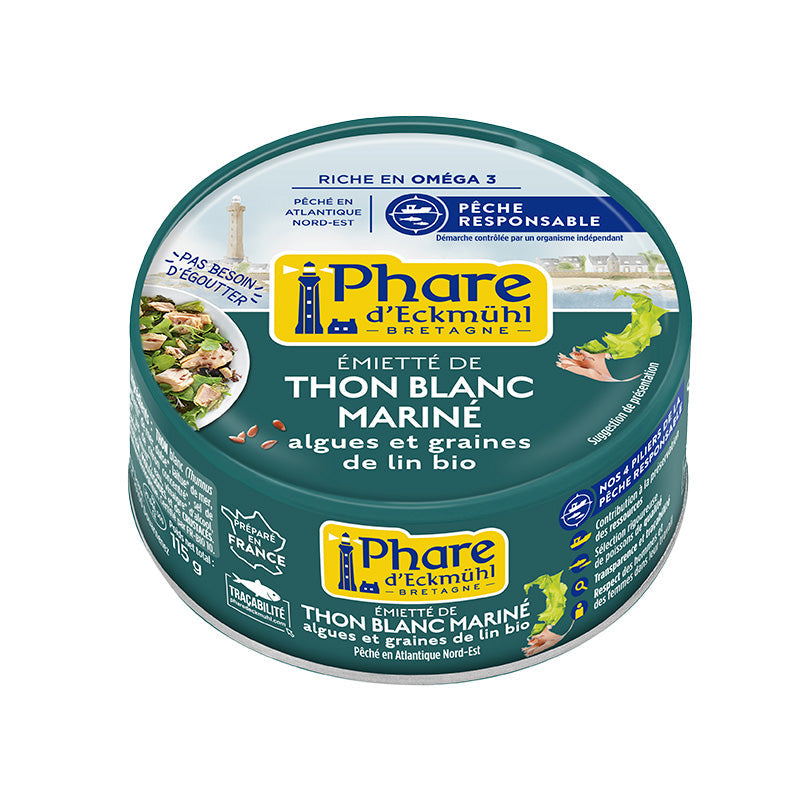 Thon Mariné aux Algues et Graines de Lin Bio – Phare d'Eckmühl