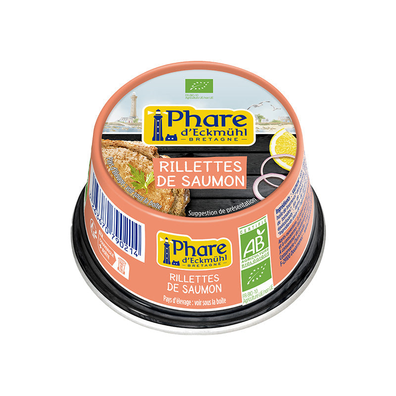 Rillettes de Saumon Bio – Phare d'Eckmühl
