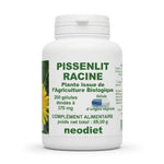 Bouteille de gélules Pissenlit Racine bio Neodiet sur fond blanc