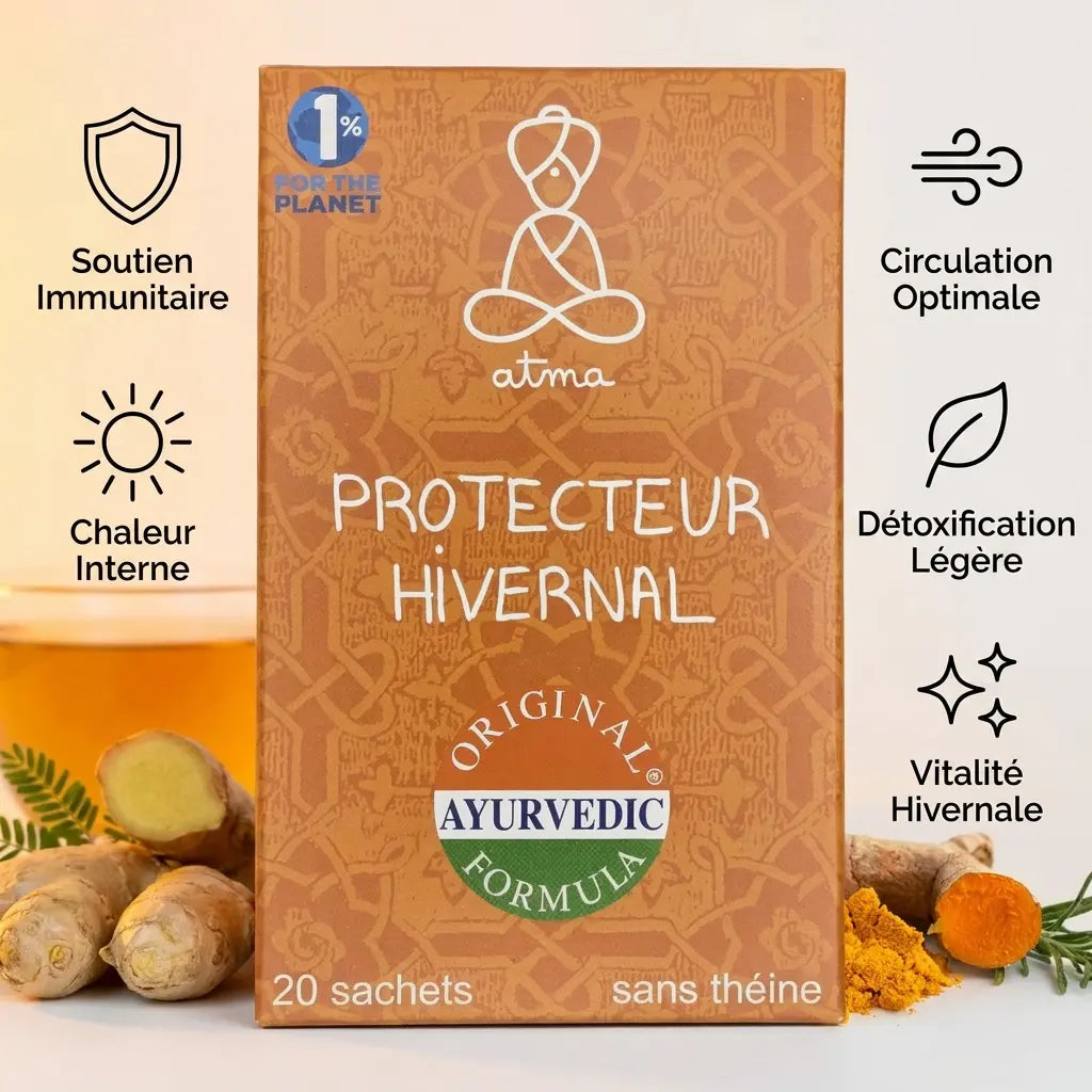 Pramati Bio Protecteur Hivernal boîte produit avec icônes bénéfices immunité et vitalité hivernale