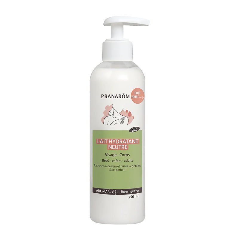 Lait hydratant neutre bio de 250 ml de Pranarom