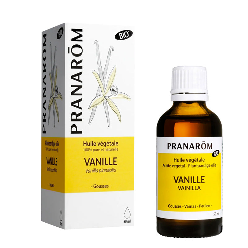 Huile végétale bio de vanille de 50 ml de Pranarom