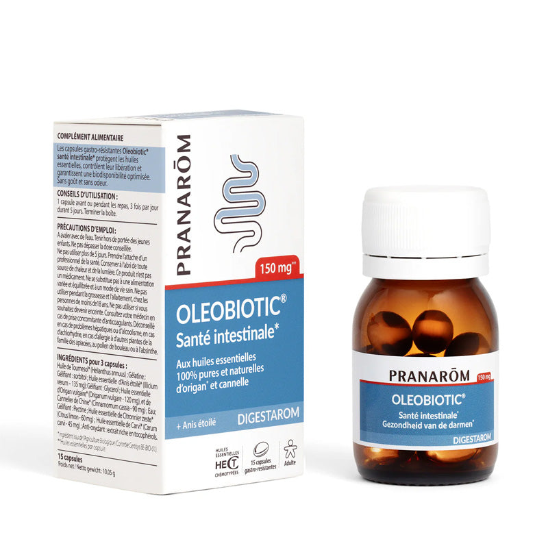Oleobiotic - Santé intestinale en capsules - Pranarom