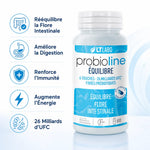 Probioline Équilibre 60 gélules LT Labo - Probiotiques flore intestinale digestion immunité