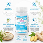 Probioline Express 28 gélules LT Labo - 6 souches probiotiques et 52 milliards UFC