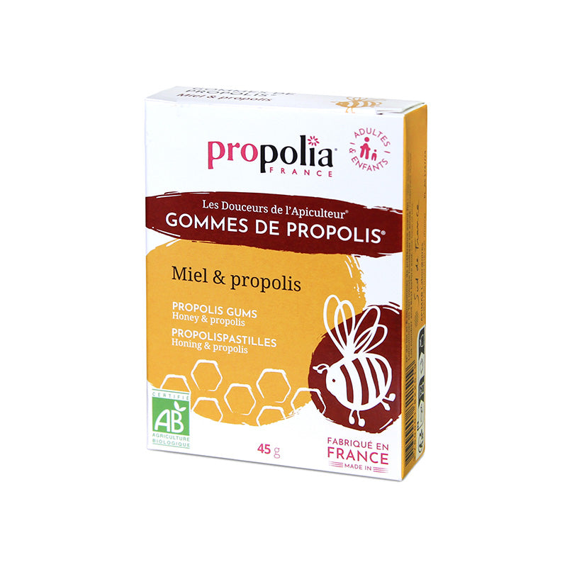 Gommes Bio de Propolis et Miel - Propolia