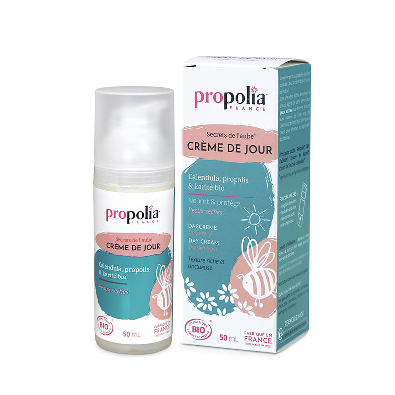 Crème de jour Bio peaux sèches - Propolia