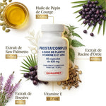 Prosta'Complex capsules avec ingrédients naturels: pépin de courge, saw palmetto, ortie et bruyère