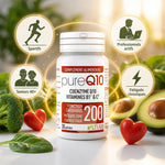 Pure Q10 100mg LT Labo - Complément coenzyme Q10 pour sportifs et seniors