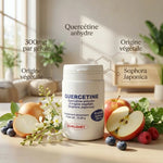 Quercétine anhydre végétale 300mg en gélules avec pomme, oignon, Sophora Japonica