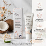 Crème hydratante Aquatéal Retour aux Sources avec bénéfices : hydratation, protection anti-pollution, barrière cutanée