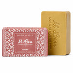 Savon d'Alep parfumé Ambre Al Bara - Deux barres de savon traditionnel avec emballage