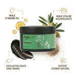 Savon noir Najel à l'huile d'argan en pot avec ingrédients naturels bio certifiés