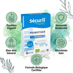 SECURIL® BIO gélules probiotiques - Équilibre digestif, immunité et microbiote sain