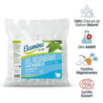 Sel régénérant Etamine du Lys en pastilles - 100% chlorure de sodium naturel certifié Ecocert