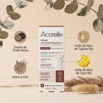 Sérum anti-repousse bio Acorelle 50ml avec ingrédients naturels: truffe noire, huile de noix de tiglium