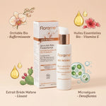 Sérum anti-rides Florame bio avec ingrédients naturels : orchidée, huiles essentielles et microalgues