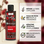 Shampoing crème réparateur bio Centifolia 200ml avec bénéfices naturels et ingrédients certifiés