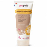 Shampooing doux Bio Miel & Bambou Propolia - flacon sur fond blanc