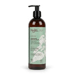Shampooing Savon d'Alep Najel bio en flacon verre pour cheveux gras
