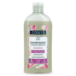 Shampooing Sublime Kératine bio Coslys bouteille sur fond blanc