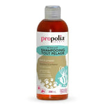 Shampooing Miel et Propolis Propolia 200ml flacon ambré avec bouchon blanc