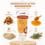 Shampooing Bio Propolis Miel Argile Propolia avec ingrédients actifs et bénéfices cheveux