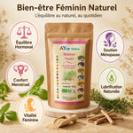 Shatavari bio poudre 150g Ayurvana avec bénéfices équilibre hormonal et confort menstruel