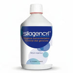 Flacon SILAGENCYL bain de bouche au silicium organique sur fond blanc