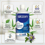 SILAZEN® bouteille avec bénéfices: articulations, silicium, sommeil, vitalité et cheveux fortifiés