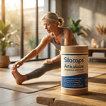 Silicaps Articulaire en gélules pour la mobilité articulaire avec athlète mature en étirement