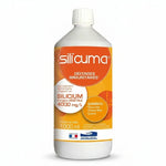 Bouteille SILI'CUMA 1000ml complément alimentaire liquide orange et blanc