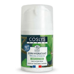 Coslys soin hydratant triple action bio certifié, crème visage homme en pot