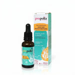 Flacon Propolis Miel & Girofle Propolia - Soin bucco-dentaire S.O.S avec boîte turquoise