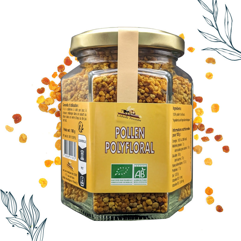 Pollen bio en pot – Abeille Forestière