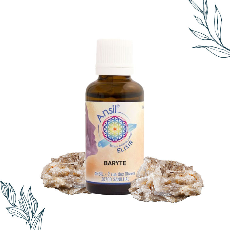 Elixir de cristal de Baryte de la marque Ansil