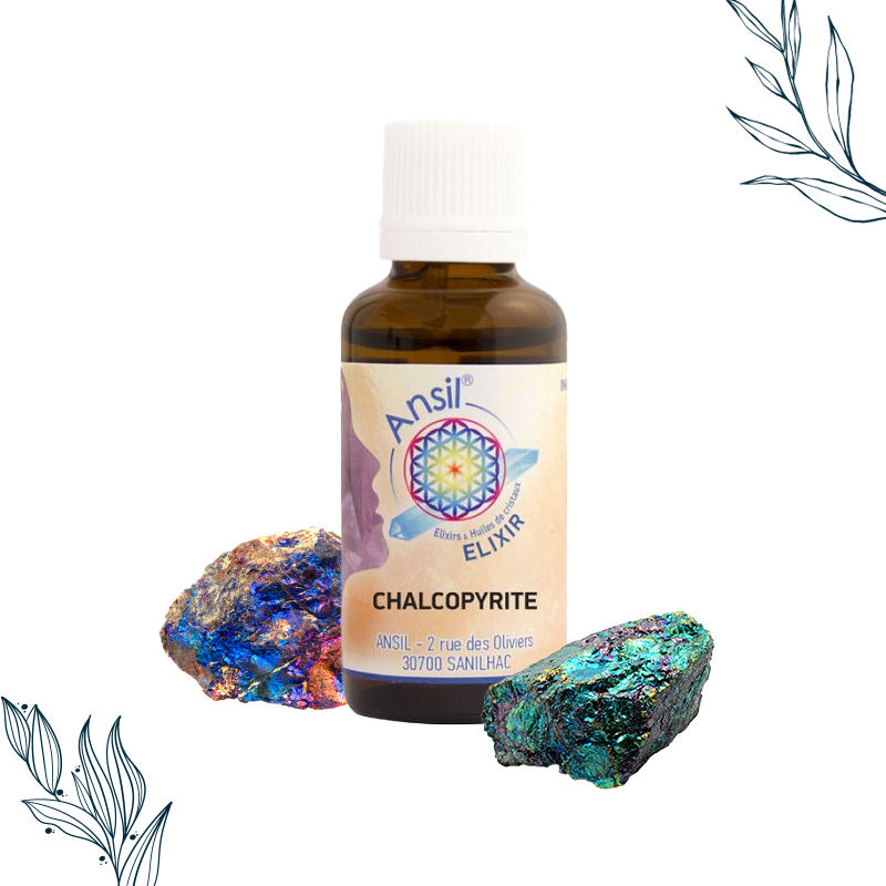 Elixir de cristal de Chalcopyrite de la marque Ansil