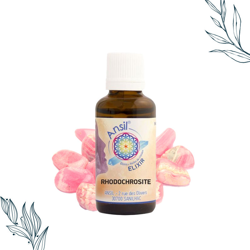 Elixir de cristal de Rhodochrosite d'Ansil