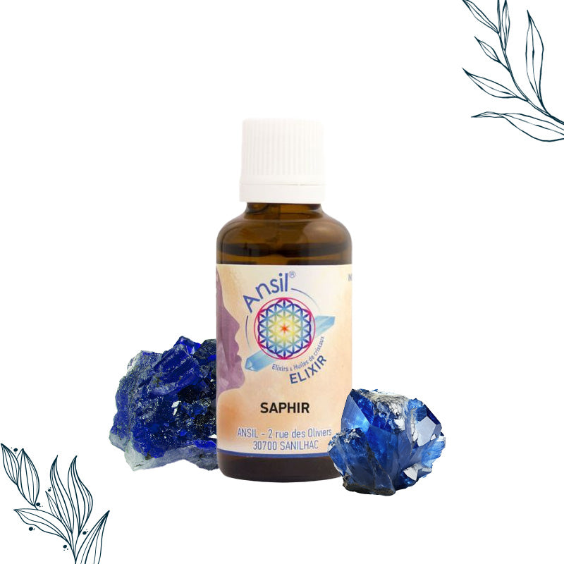 Elixir de cristal de Saphir de la marque Ansil