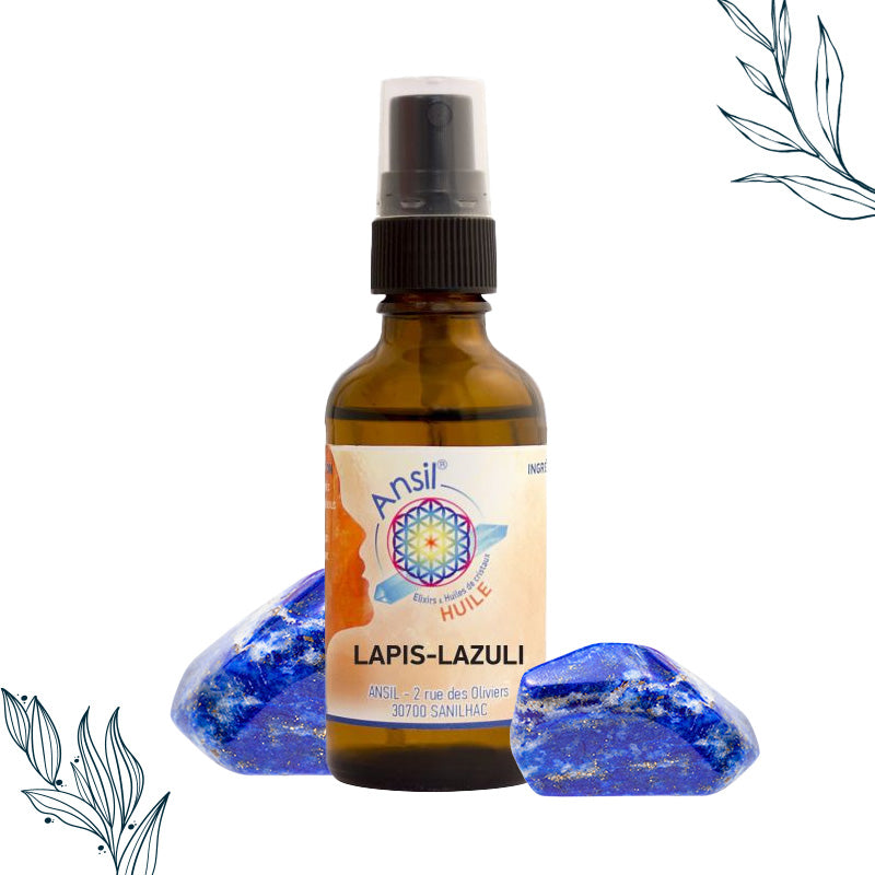 Huile de cristal de Lapis-Lazuli de la marque AYur-vana
